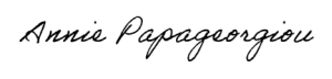 Signature Annie Papageorgiou